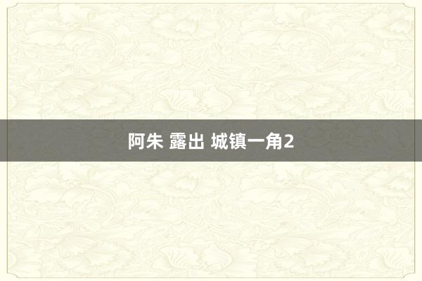 阿朱 露出 城镇一角2