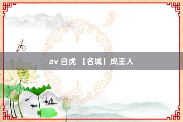 av 白虎 【名城】成王人